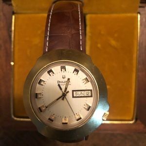 Vintage bulova watch 1970